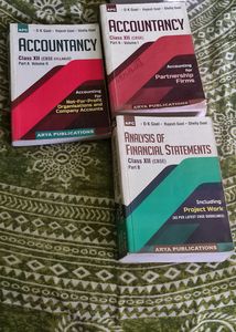 Accountancy All Books Of Class 12th
