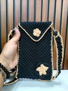Handmade Crochet Phone Bag