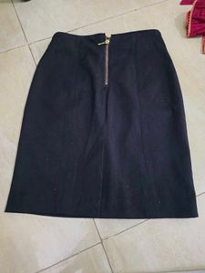 Classic Black A-Line Skirt