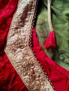 Beautiful party wear blouse size issue