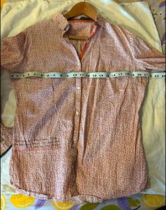 Chic Dotted Button-Up Shirt