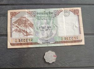 Bangladesh Coin & Nepal Note Pack Of 2