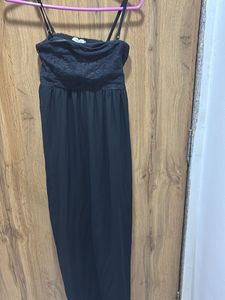 Black Lace Maxi Dress
