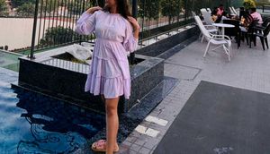 Korean Pink Dress 🌺