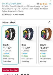 Gizmore Smartwatch