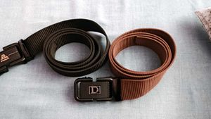 combo:-New Set of 2 Belts with safety stick