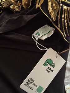 Sparkly embellished Halter Neck Top