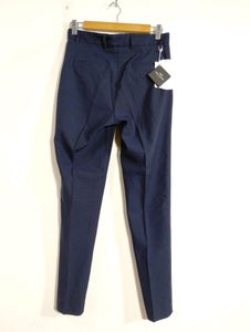 Navy Blue Ankle Length Formal Pant (Women)