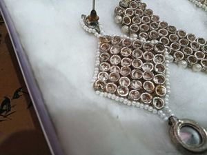 Stunning Silver-Tone Jewelry Set