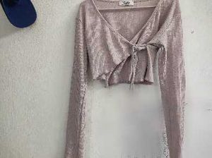 Chic Wrap Tie Cropped top