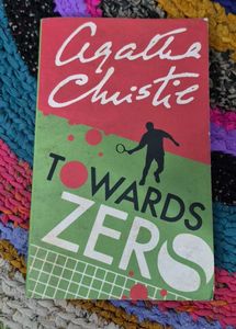 Agatha Christie Towards Zero Novel