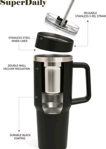 Elite Rewards Tumbler with Straw 1L