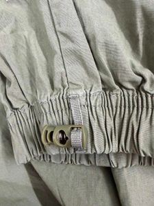 Dragon Embroidered Olive Green Cargo Pants