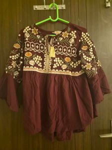 Embroidered Co-ords L