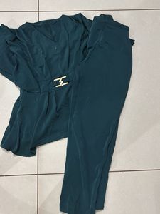 Stylish Emerald Co-ord Set