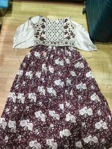 Elegant Printed Lehenga Choli Set