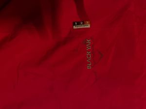 Bright Red Gore-Tex Hooded Jacket
