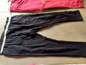 Vibrant Red and black Pants