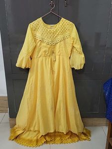 Yellow Ethnic Gown