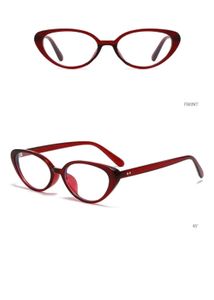 Red Cat-Eye Eyeglasses