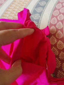 Vibrant Pink Palazzo Pants with Floral Top