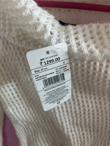 Off-Shoulder Knit Sweater