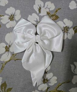 Elegant Satin Bow Hair Clips (Set of 2)