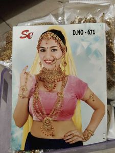 Exquisite Kundan &amp; Pearl Bridal Jewellery Set