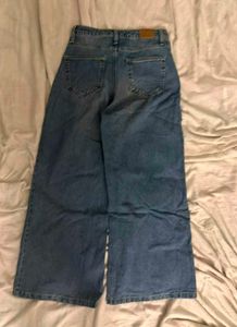 Light Wash Wide Leg baggy Jeans