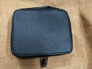 Tumi Leather Amenity Kit with Luxury Brands