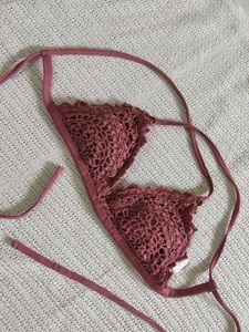Crochet Bikini Top(XS)