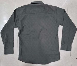Men's Textured Long Sleeve Shirt