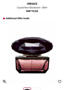 Versace Crystal Noir Perfumed Deodorant 50ml