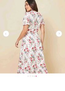 Floral Wrap Maxi Dress
