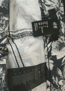 H&M Floral Print Jeans