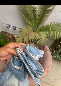 Light Wash Baggy Jeans