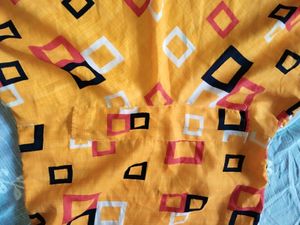 Yellow mini dress