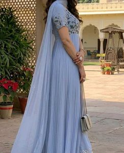 It's a pretty three piece kurta sets
