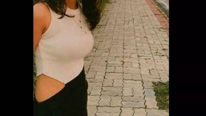 Two-Tone Cutout Dress