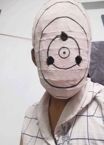 obito handmade mask , average for cosplay/fun