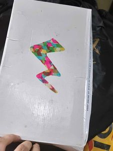 Metro Shoes Colorful Lightning Bolt Box