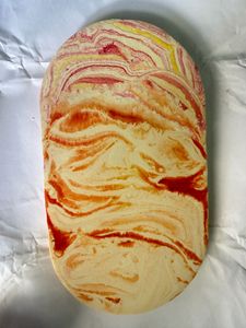 Unique Swirl Pattern Decorative Tray