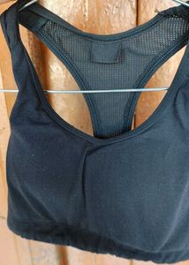 Women's Black Sports Bra