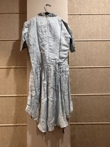 Embellished Blue Tiered Sharara Set