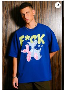 Bonkers Corner Blue T-Shirt NEW