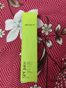 Fae Skin SPF Juice Sunscreen