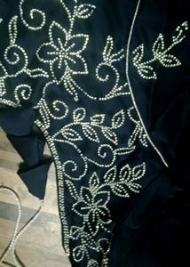 Elegant Black Saree
