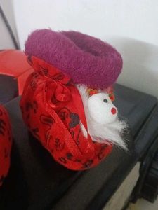 Adorable Baby Booties with Cute Design