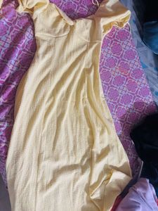 Cute Puff Sleeve Mini Dress