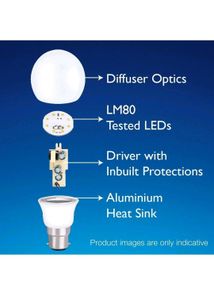 2 Wipro Cool And Night Light Bulbs
